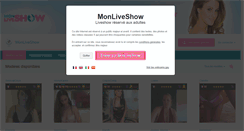Desktop Screenshot of miliveshow.com